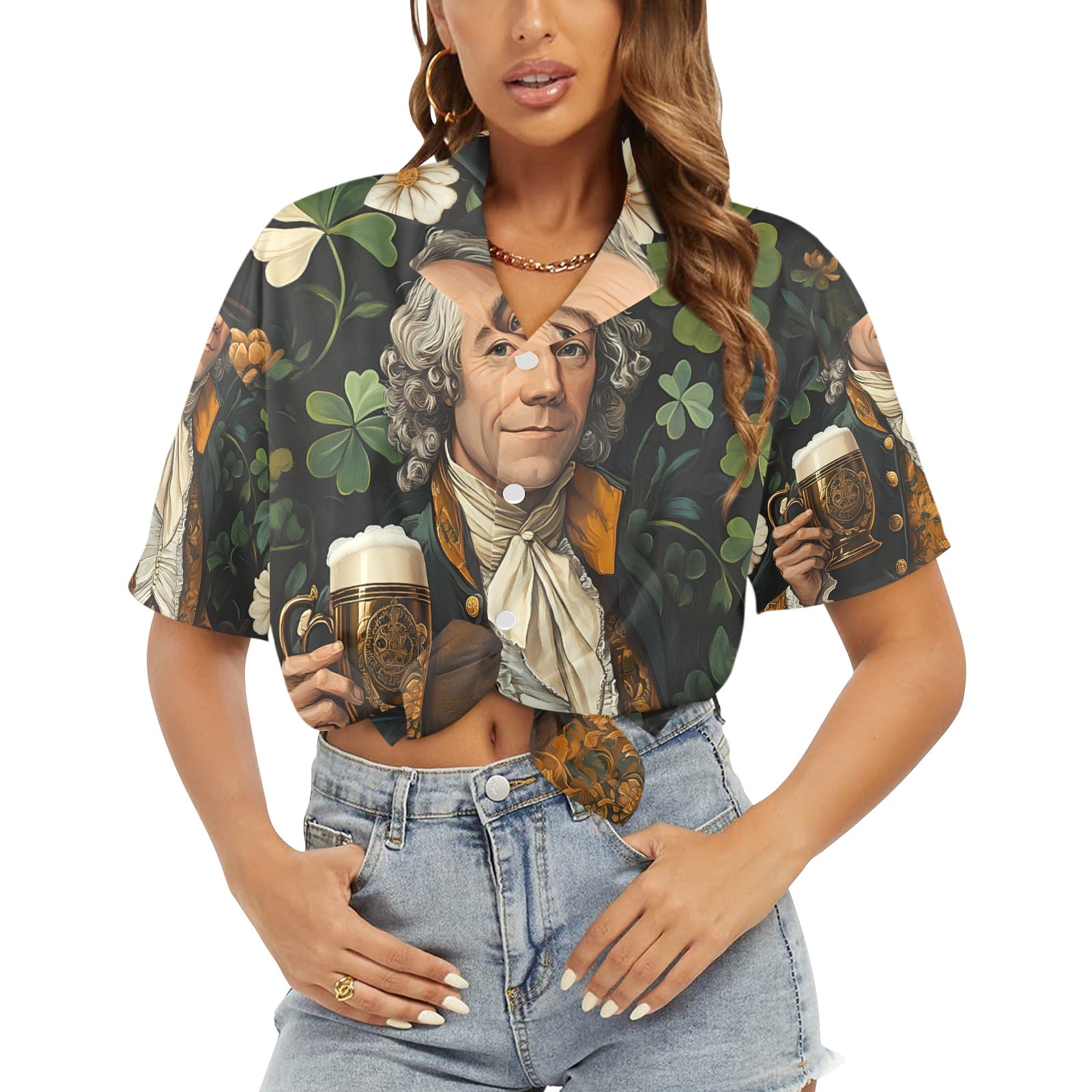 Samuel Adams St. Patricks' Day Women's Hawaiian