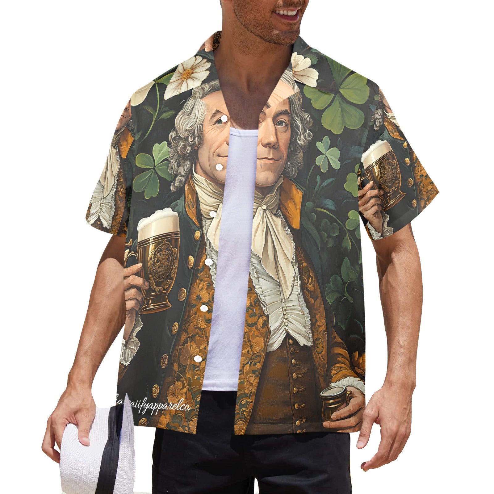 Samuel Adams St. Patricks' Day Men's Hawaiian