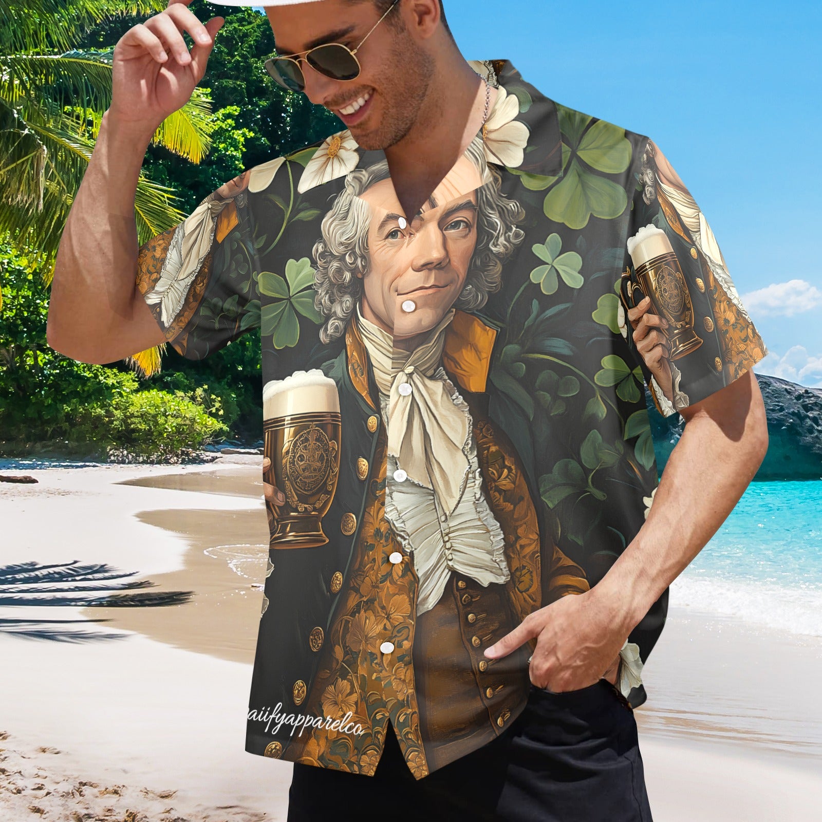 Samuel Adams St. Patricks' Day Men's Hawaiian