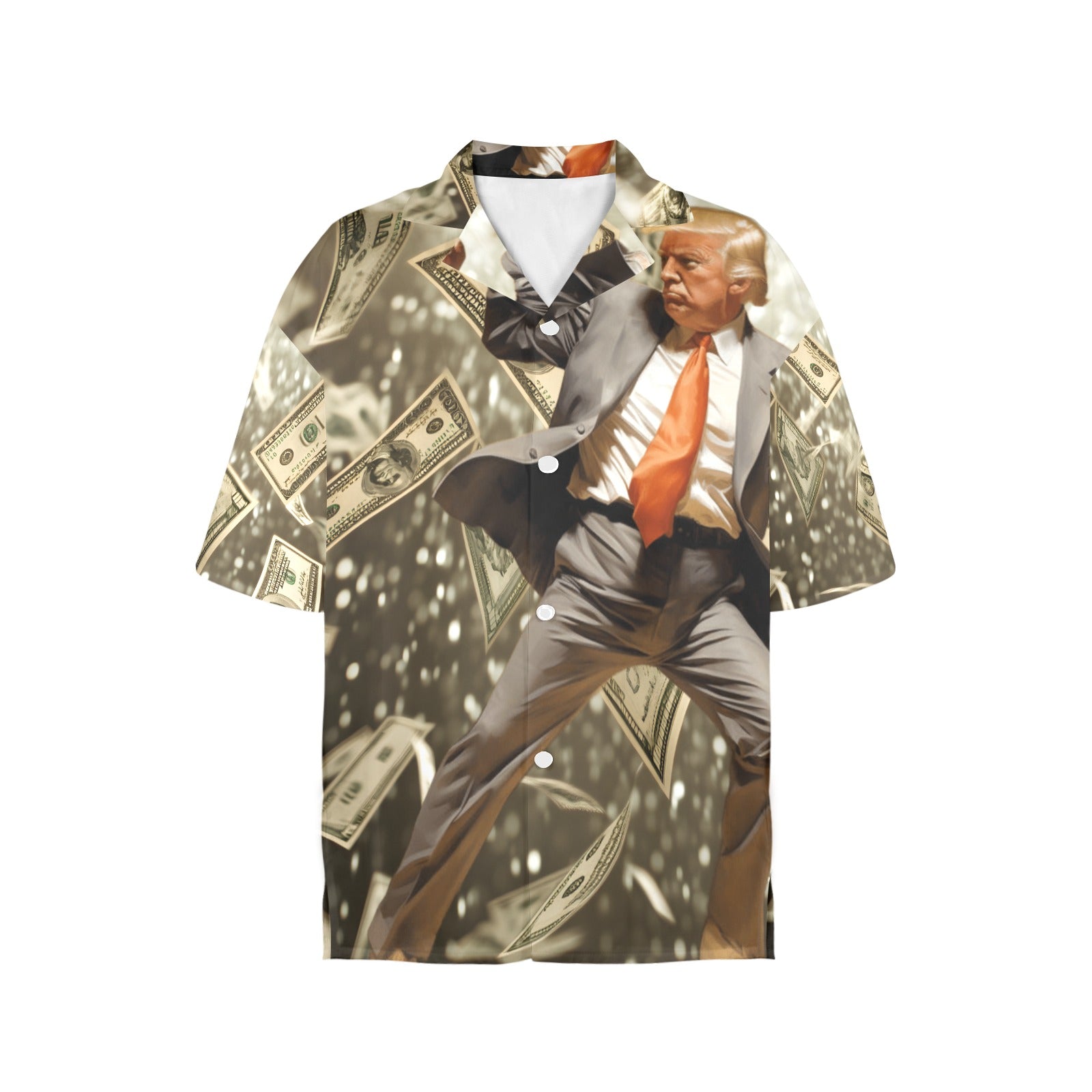 Donald Trump "Cash Flow" Women's Hawaiian Shirt