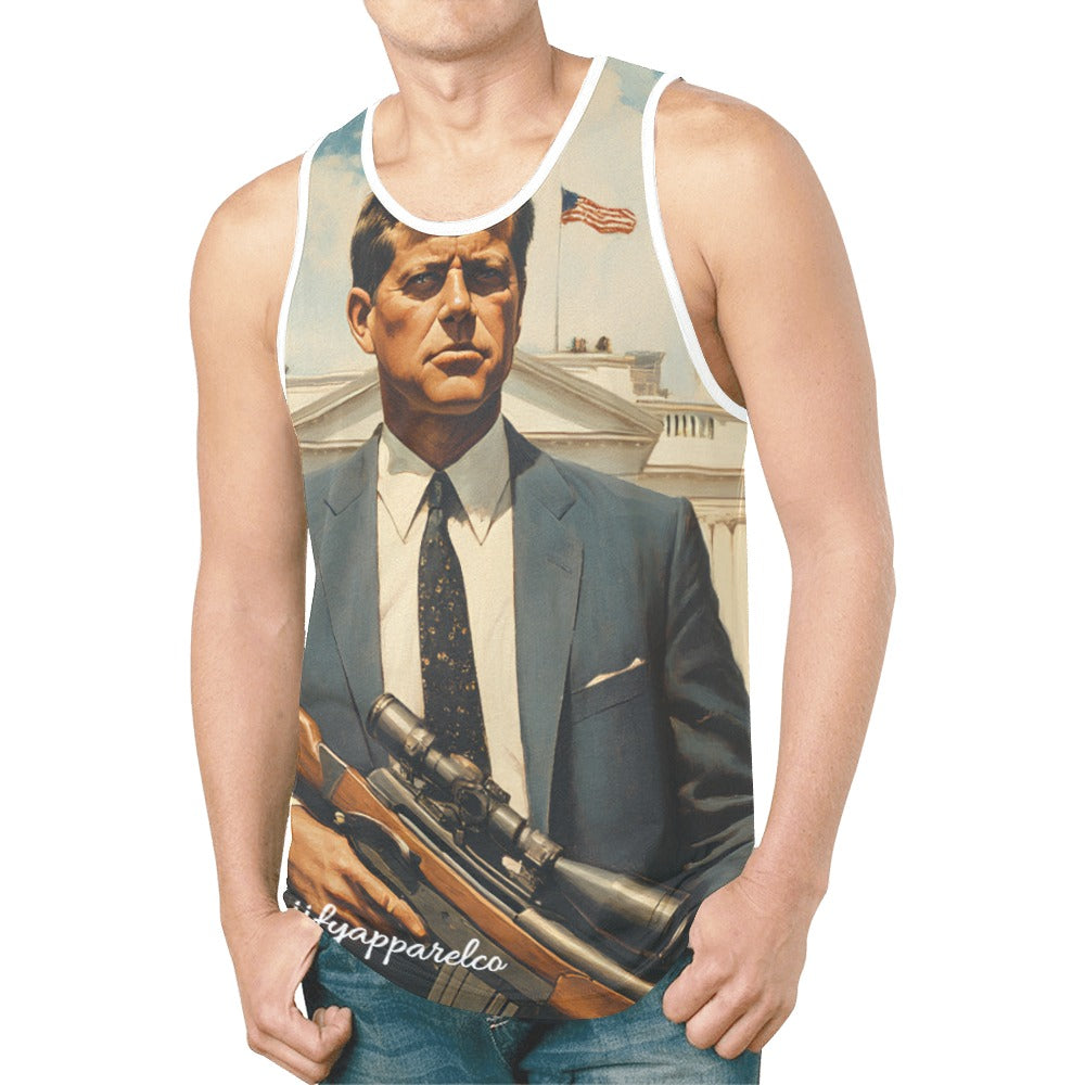 JFK Locked N' Loaded Men's Tank Top