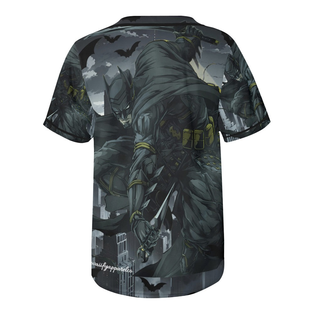 Batman Ninja "Out For Blood" Gotham city Baseball Jersey