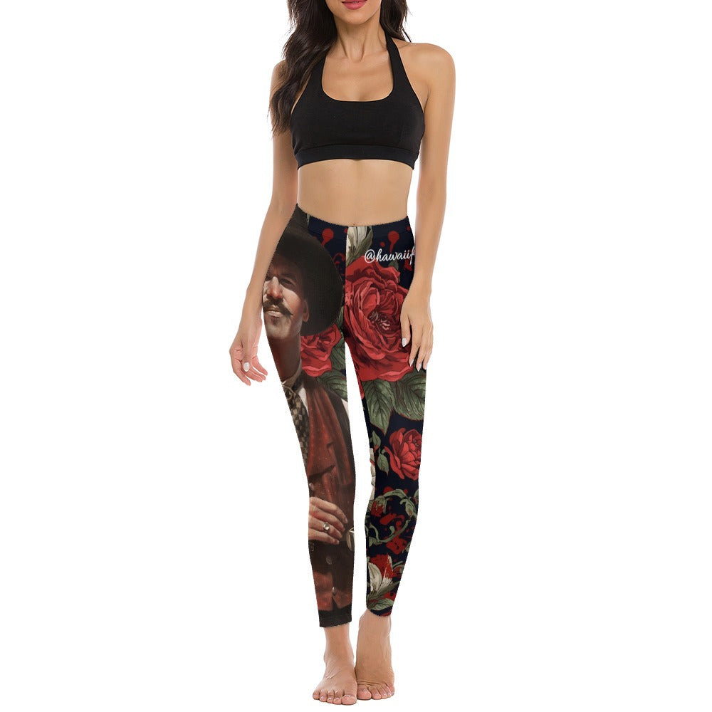 “I’m Your Huckleberry” – Doc Holliday Women’s Yoga Leggings | Hawaiify Apparel Co.