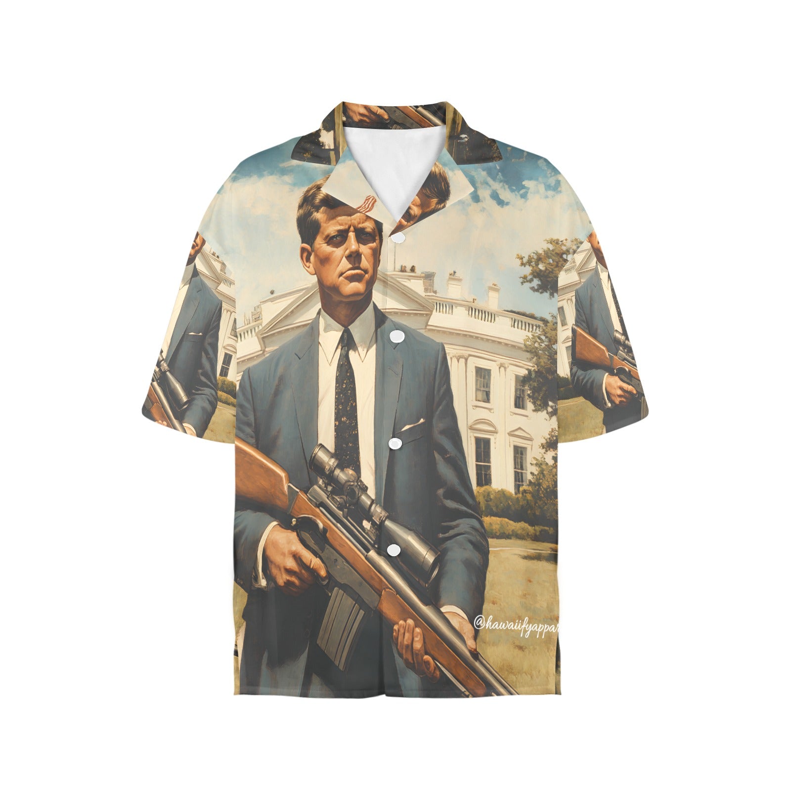JFK Locked N' Loaded Women's Hawaiian Shirt
