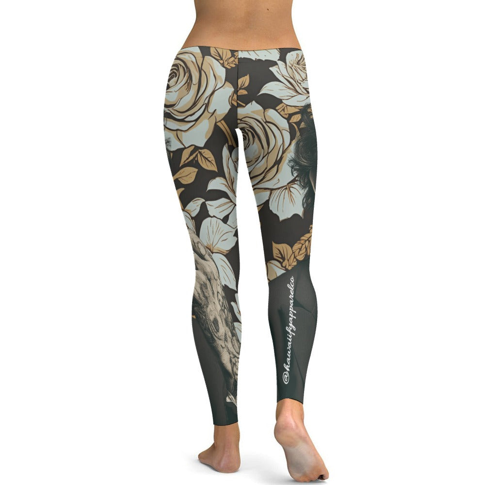 Abraham Lincoln Hand Tats Tight Yoga Pants