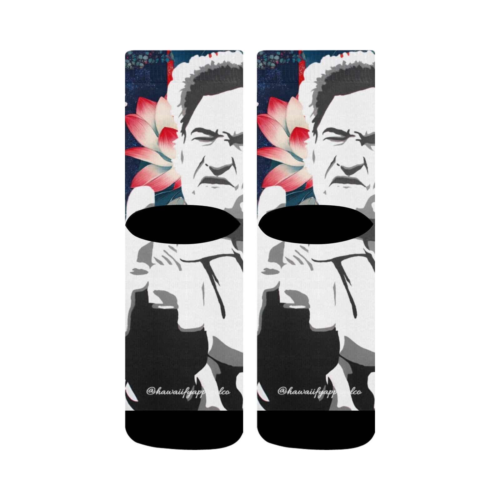 Johnny Cash USA Sublimated Socks