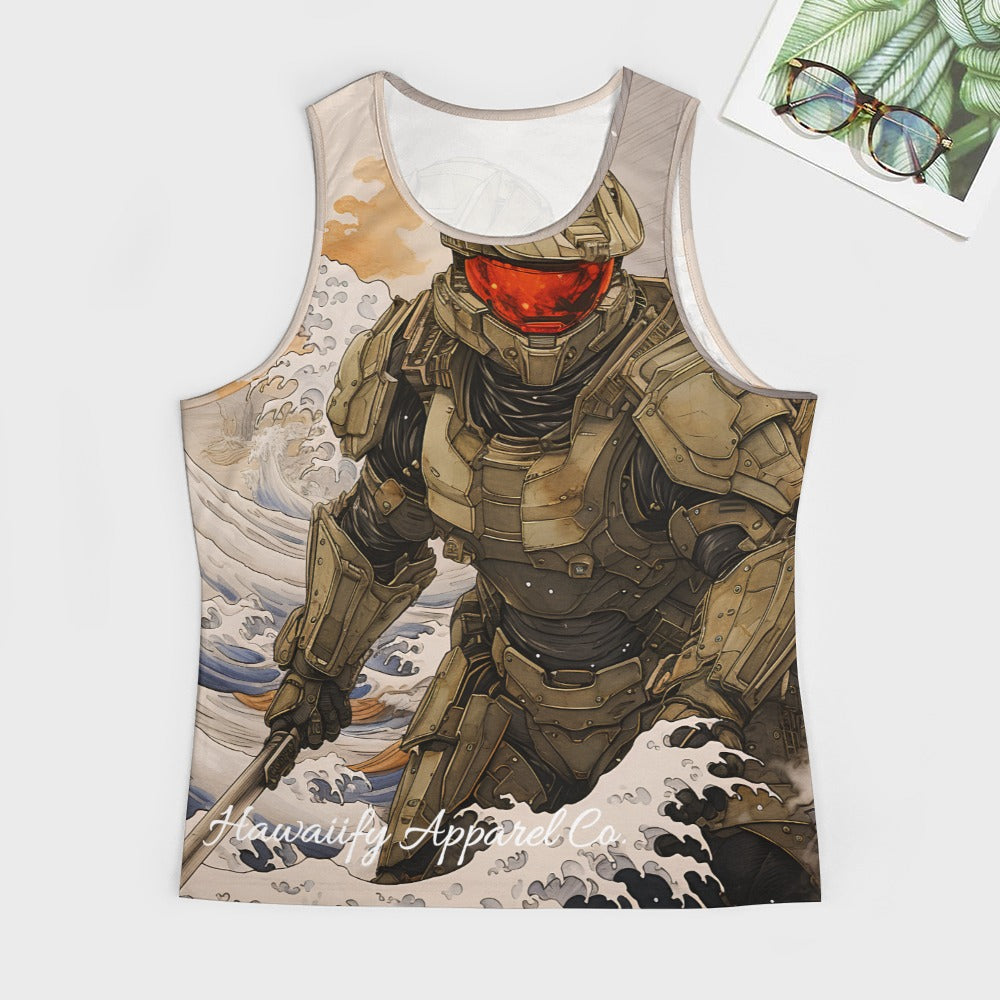Master Chief Big Kona Wave Men's Tank Top
