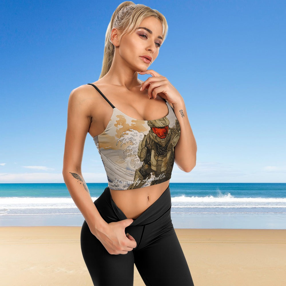 Master Chief x Big Kona Wave Women's Thin Vintage Comfort Camisole