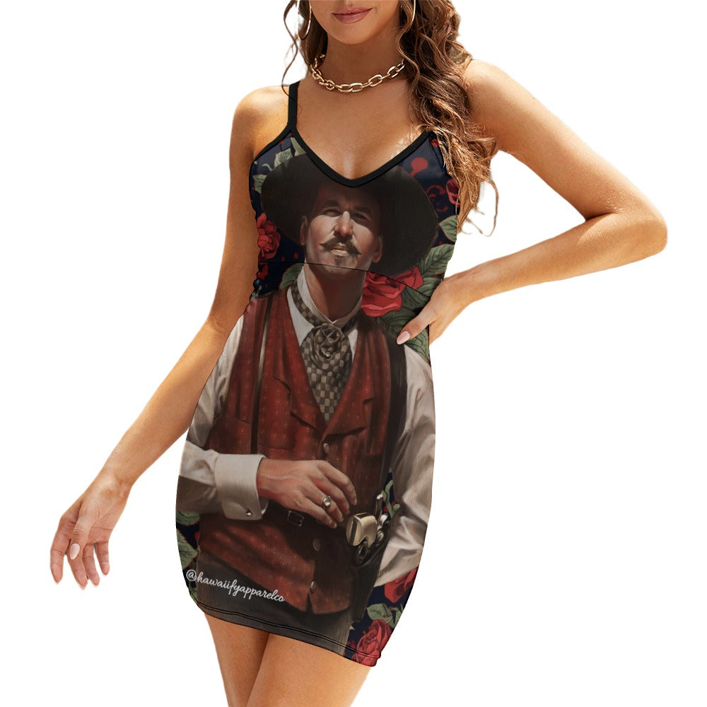 “I’m Your Huckleberry” – Doc Holliday Tombstone Slip Dress | Hawaiify Apparel Co.