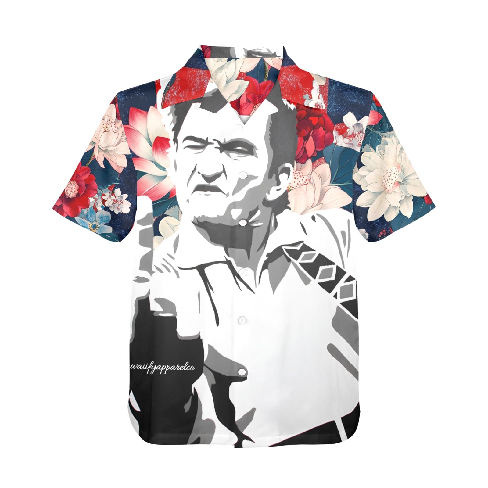 Johnny Cash USA Men's All Over Print Hawaiian Shirt