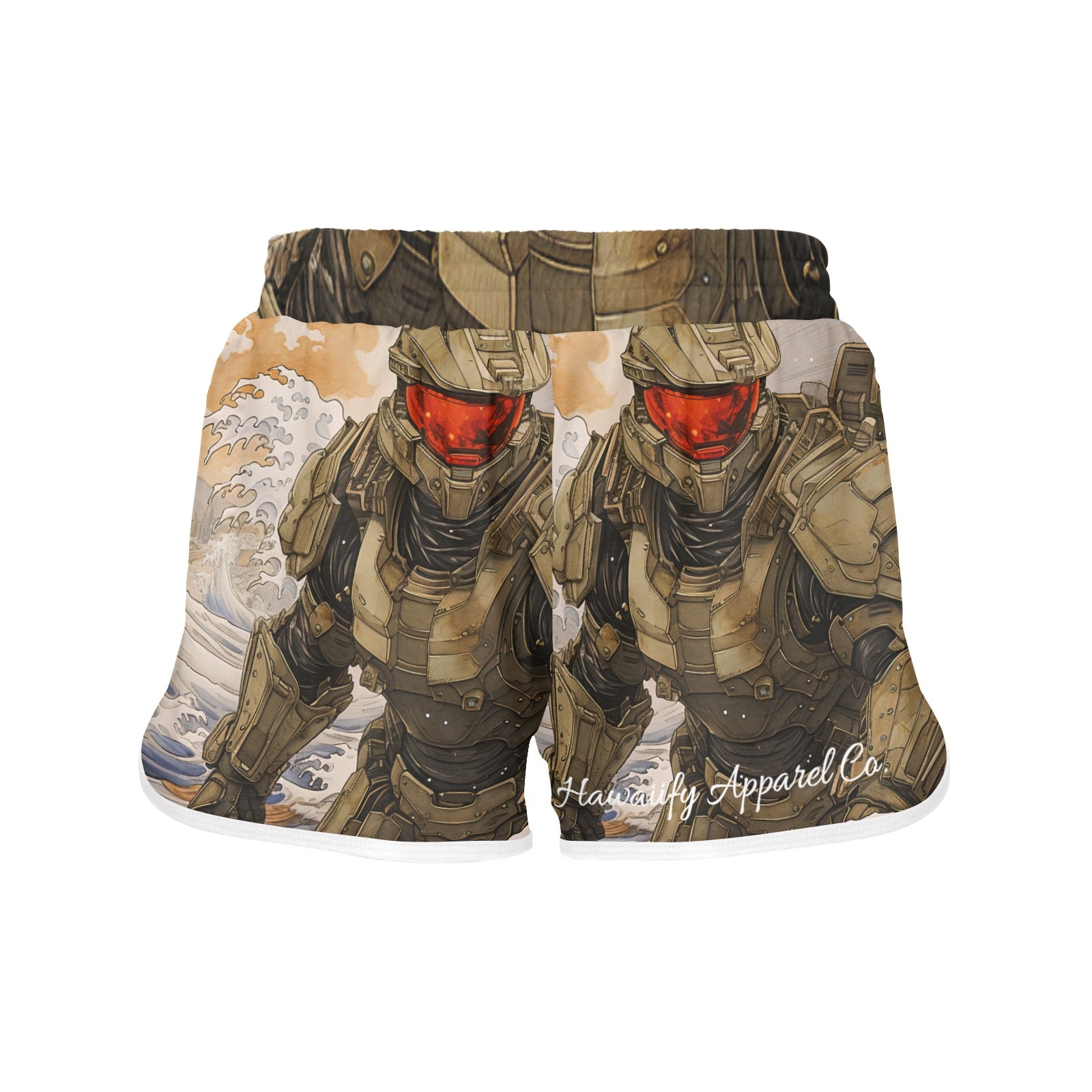 Master Chief Big Kona Wave Women's Sports Shorts