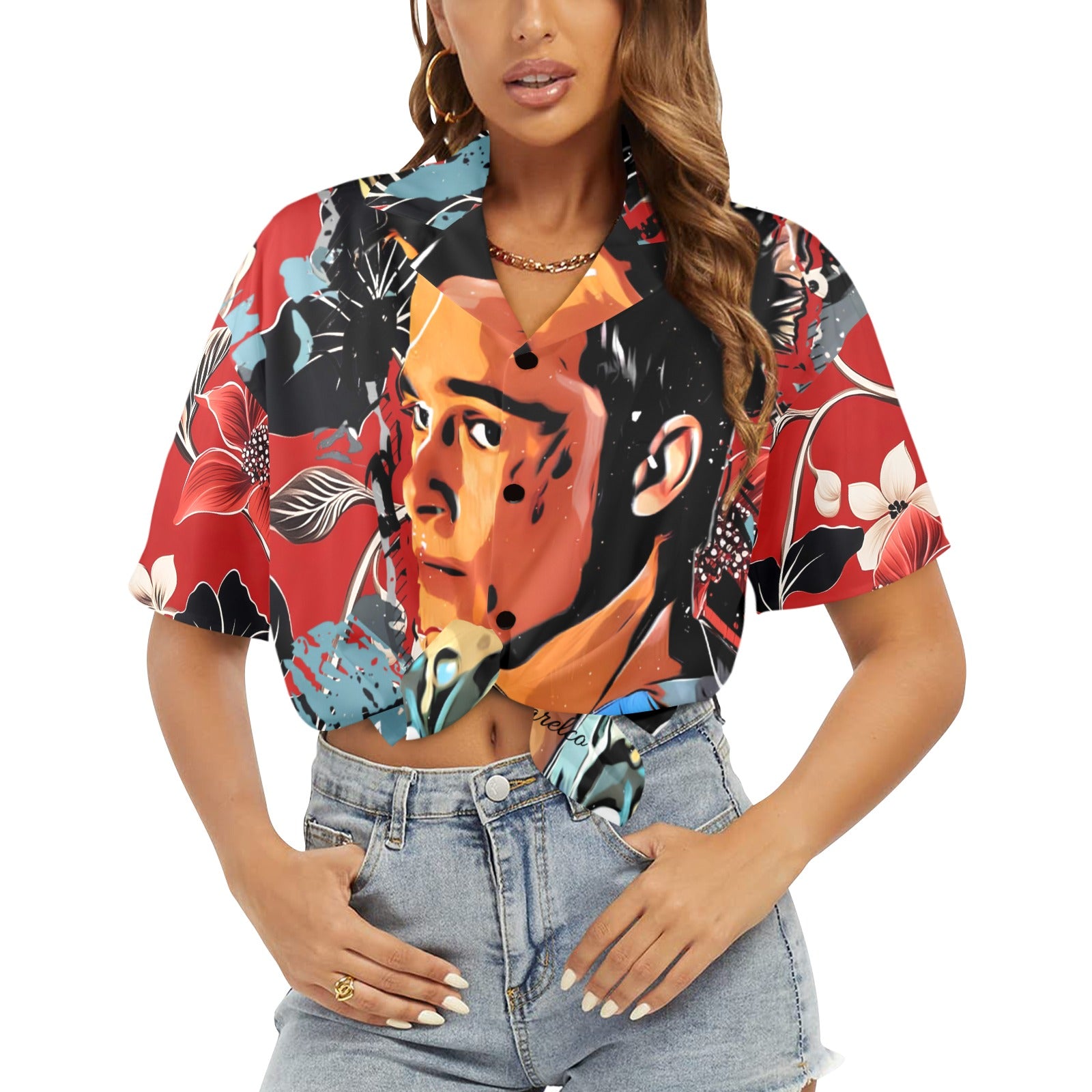Tyler Durden Fight Club Women's Hawaiian Shirt
