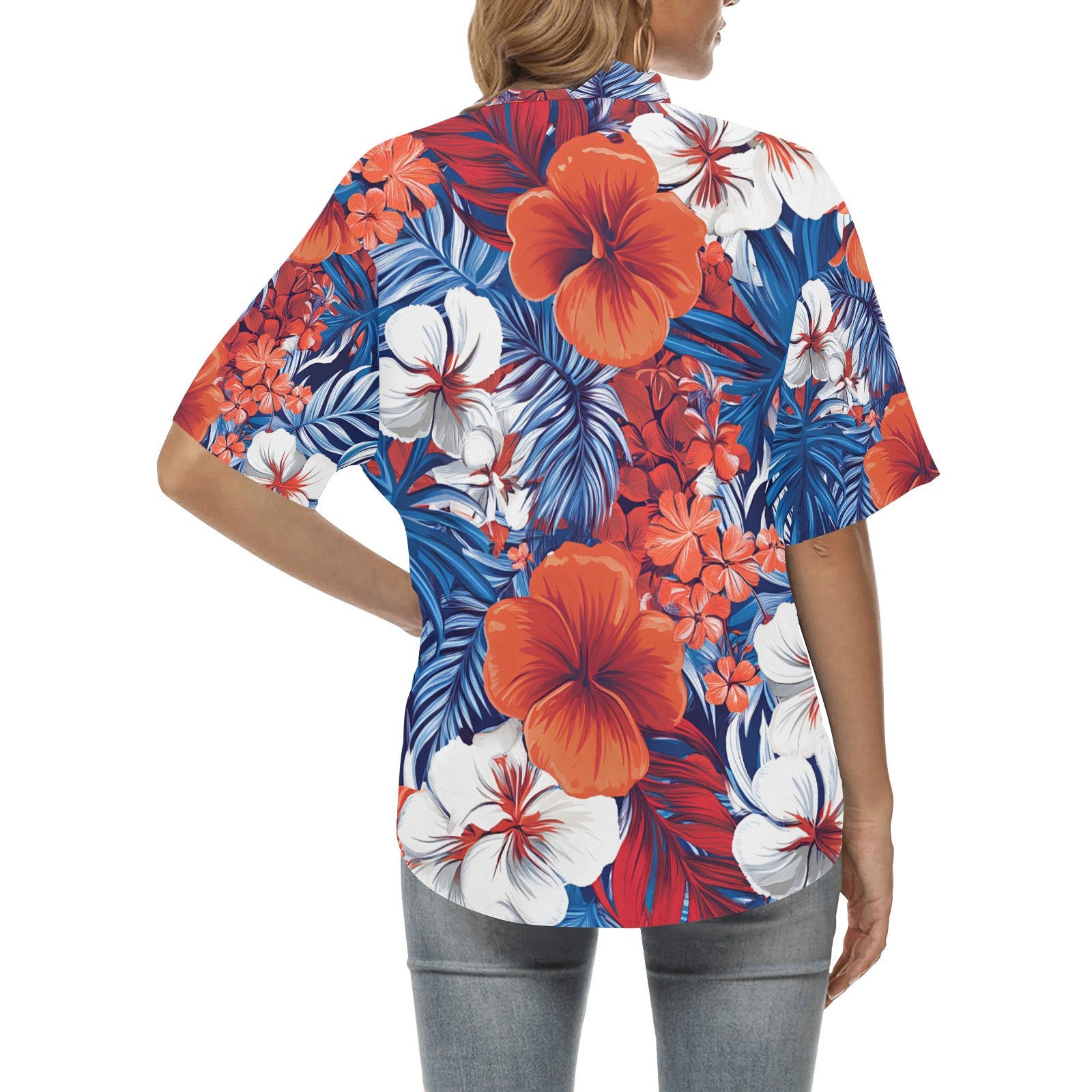 JFK USA Women's Hawaiian Shirt