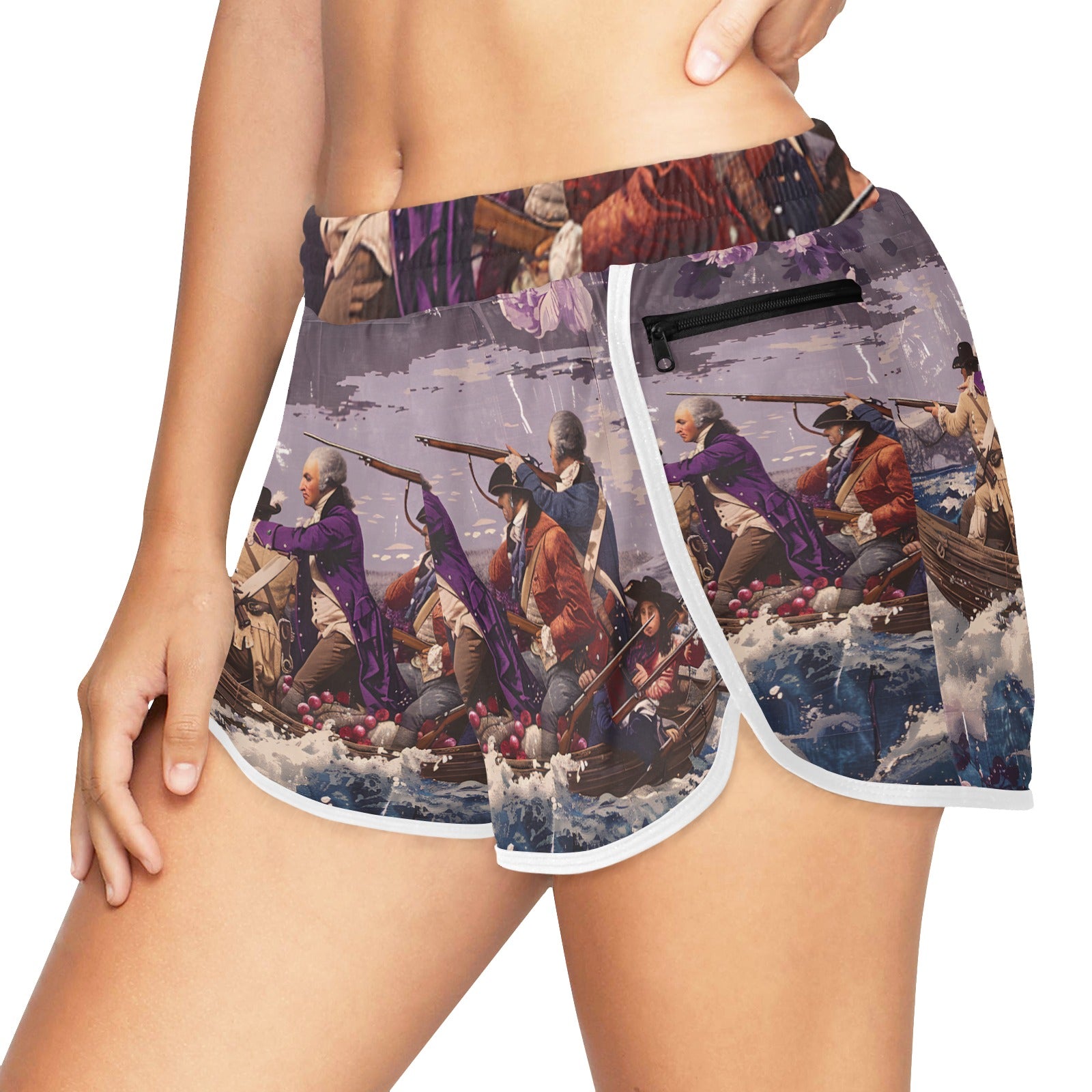 George Washington Delaware Crossing Women's Sports Shorts