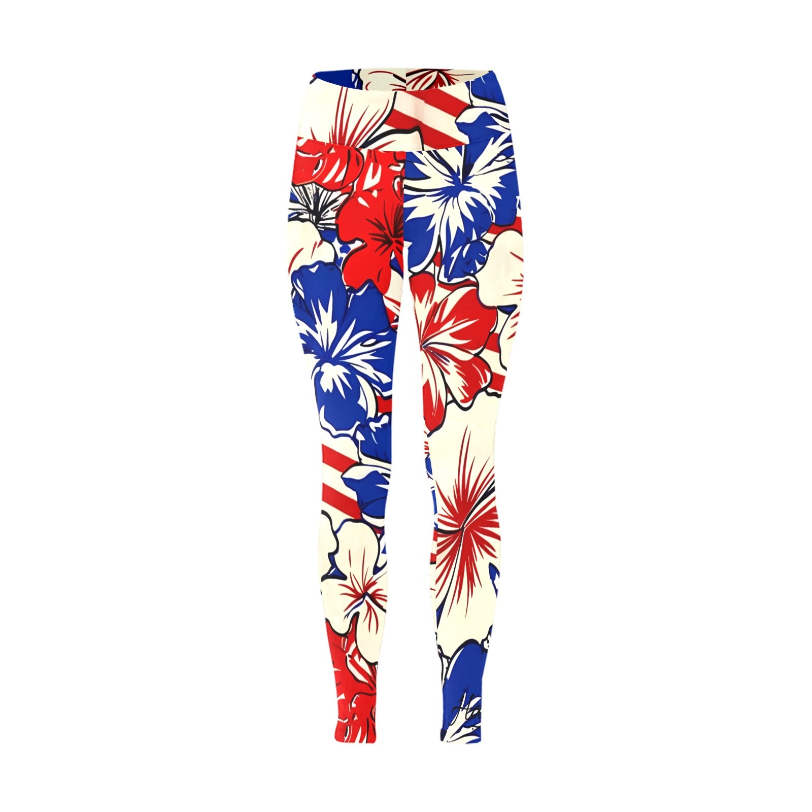 Women's Workout Leggings July 4th Parade Edition