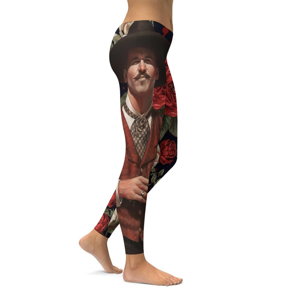“I’m Your Huckleberry” – Doc Holliday Women’s Yoga Leggings | Hawaiify Apparel Co.