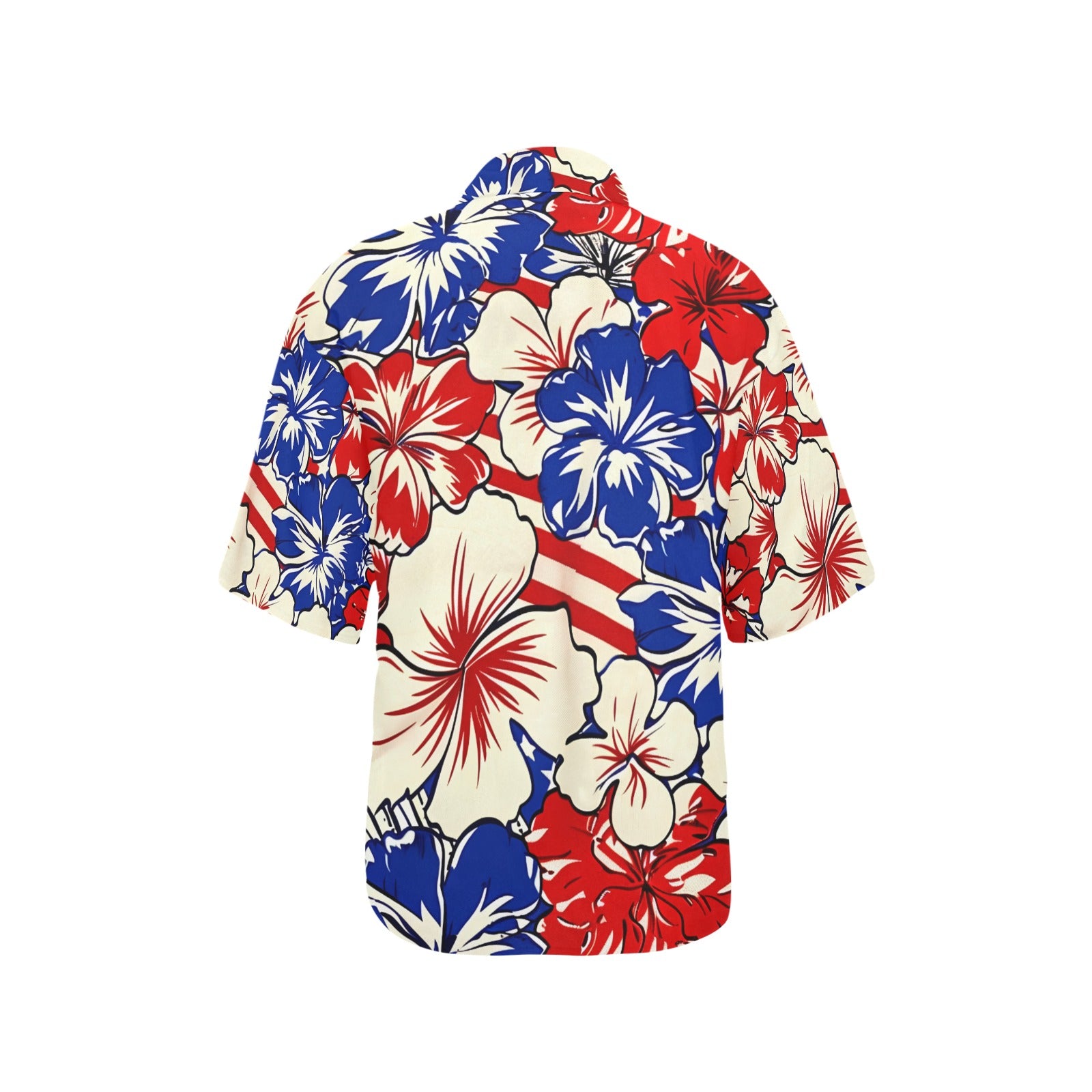 Women's Hawaiian Shirt - USA July 4th Parade