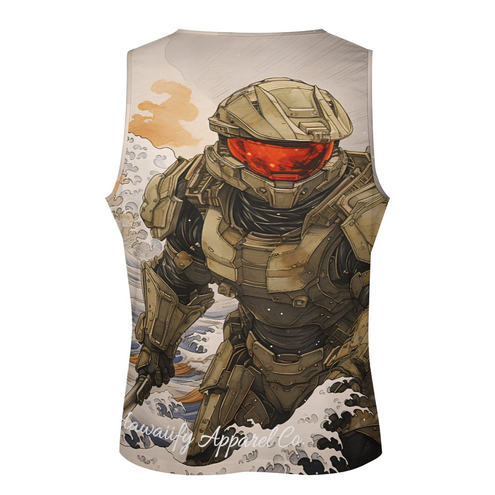 Master Chief Big Kona Wave Men's Tank Top