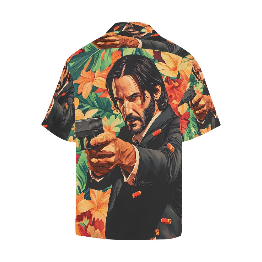 John Wick Men's Hawaiian Floral