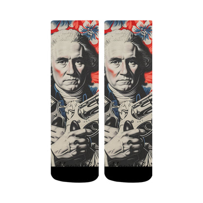 George Washington SLAY Classic Sublimated Crew Socks