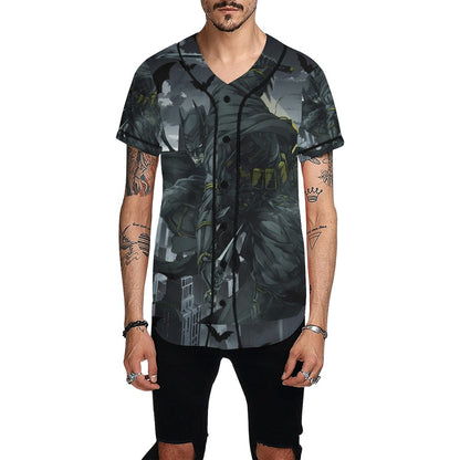Batman Ninja "Out For Blood" Gotham city Baseball Jersey