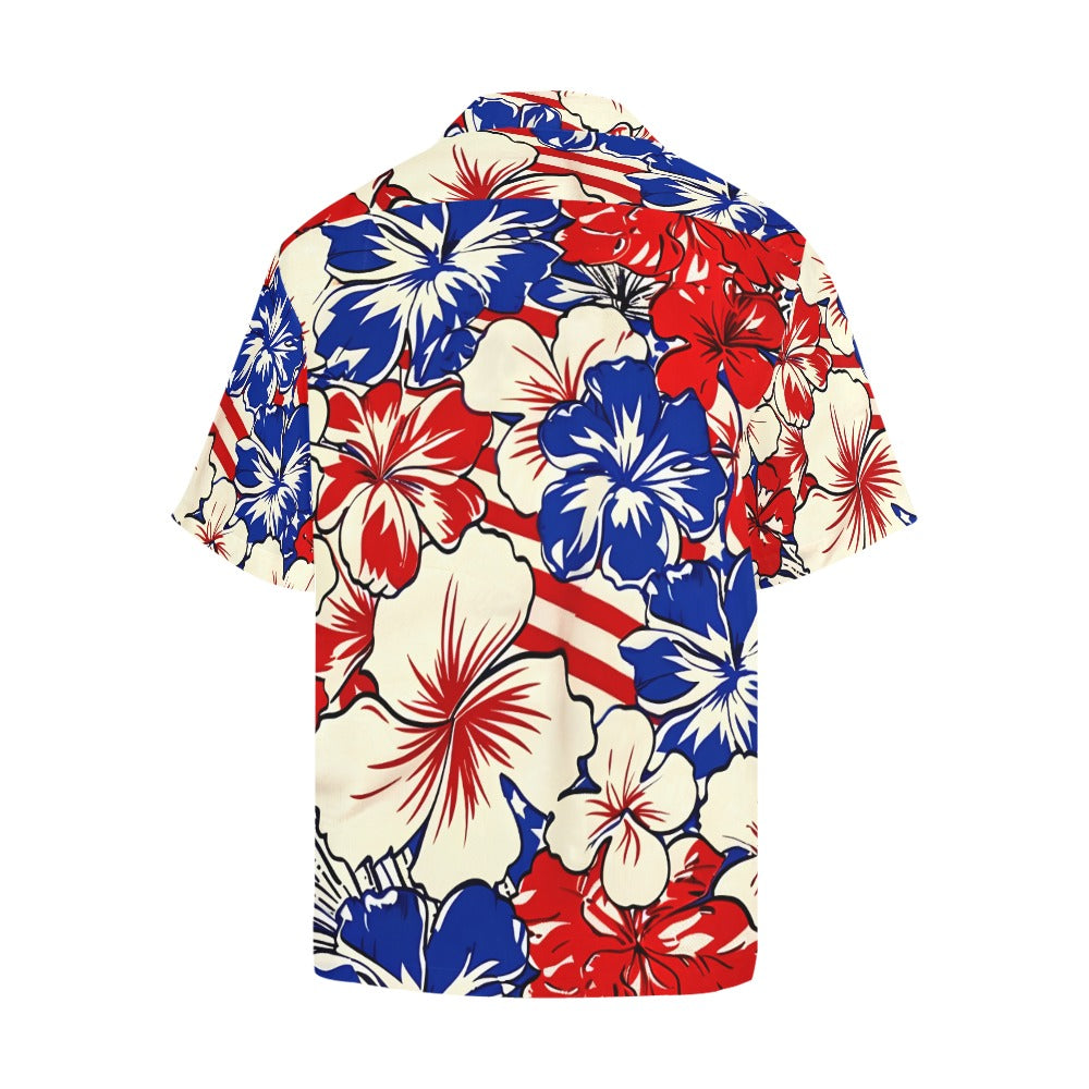 Men's Hawaiian Shirt - July 4th Parade