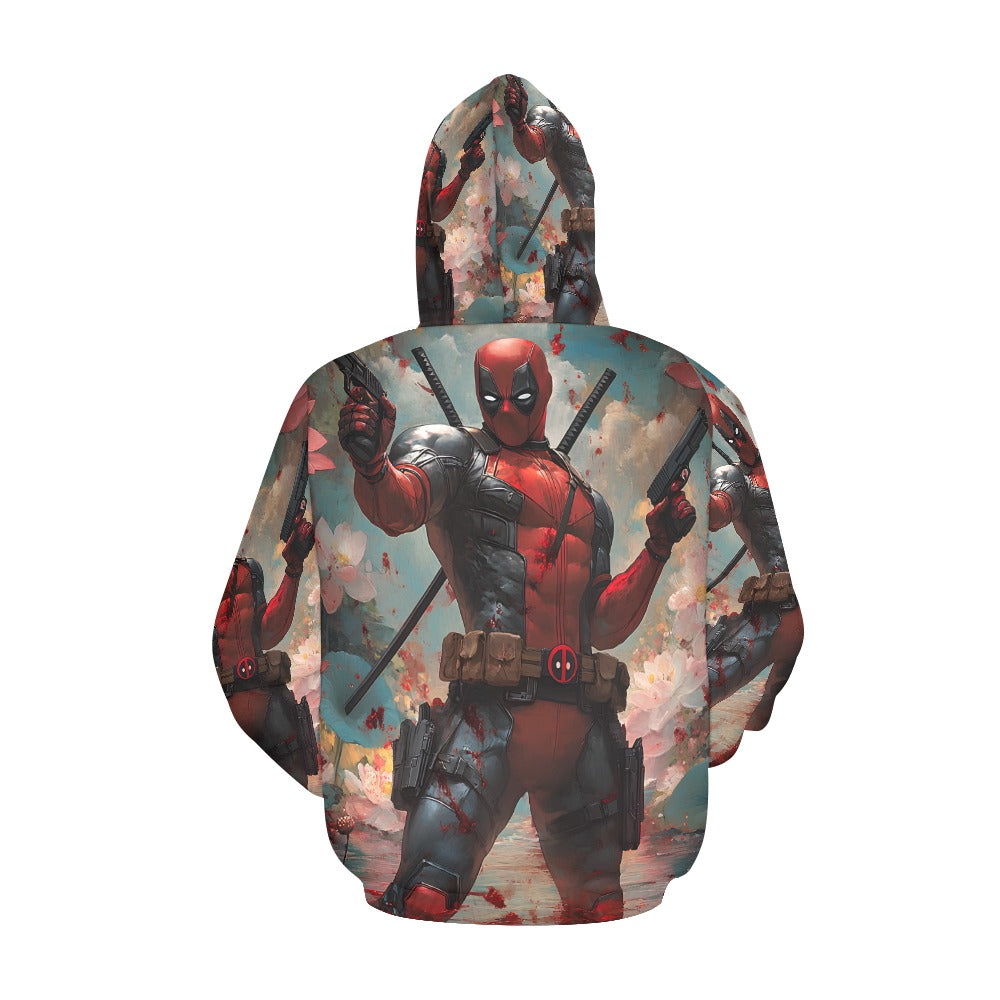 Deadpool & Dead Lotus Unisex Hoodie