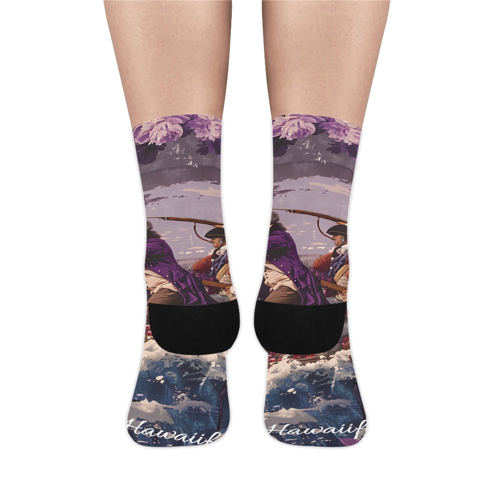 George Washington Delaware Crossing Socks (Made In USA)