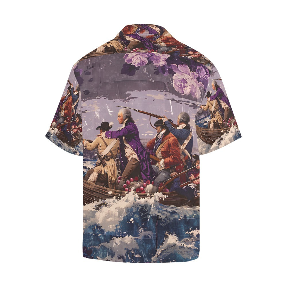 George Washington Delaware Crossing Men's Hawaiian