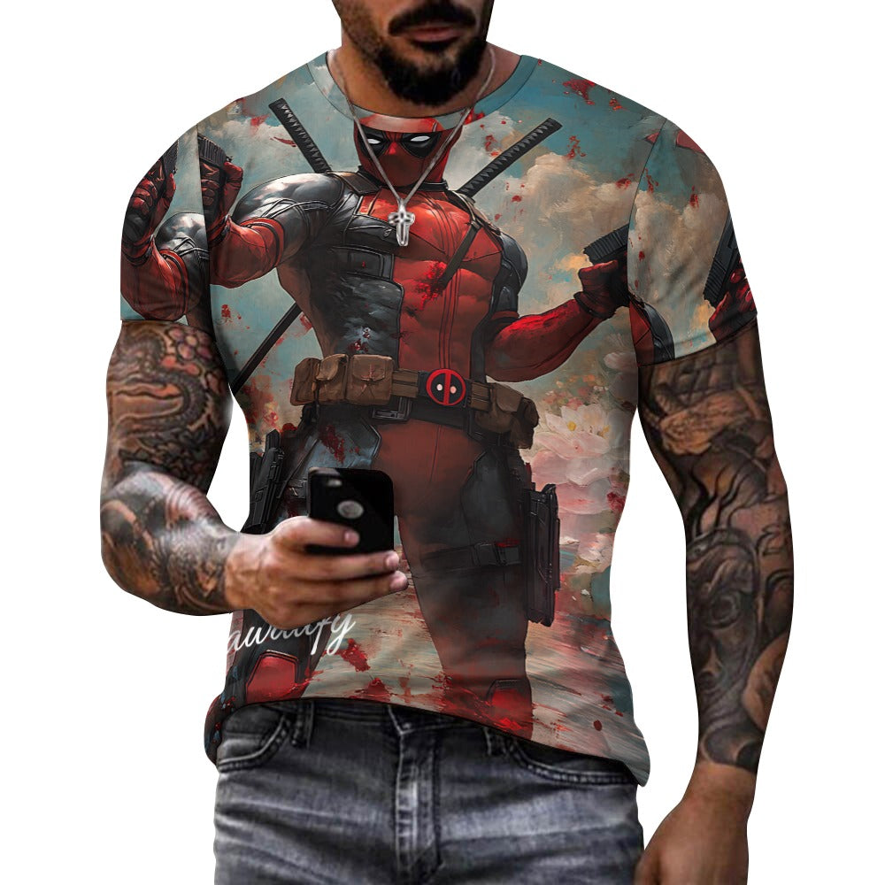 Deadpool & Dead Lotus Men's T-shirt