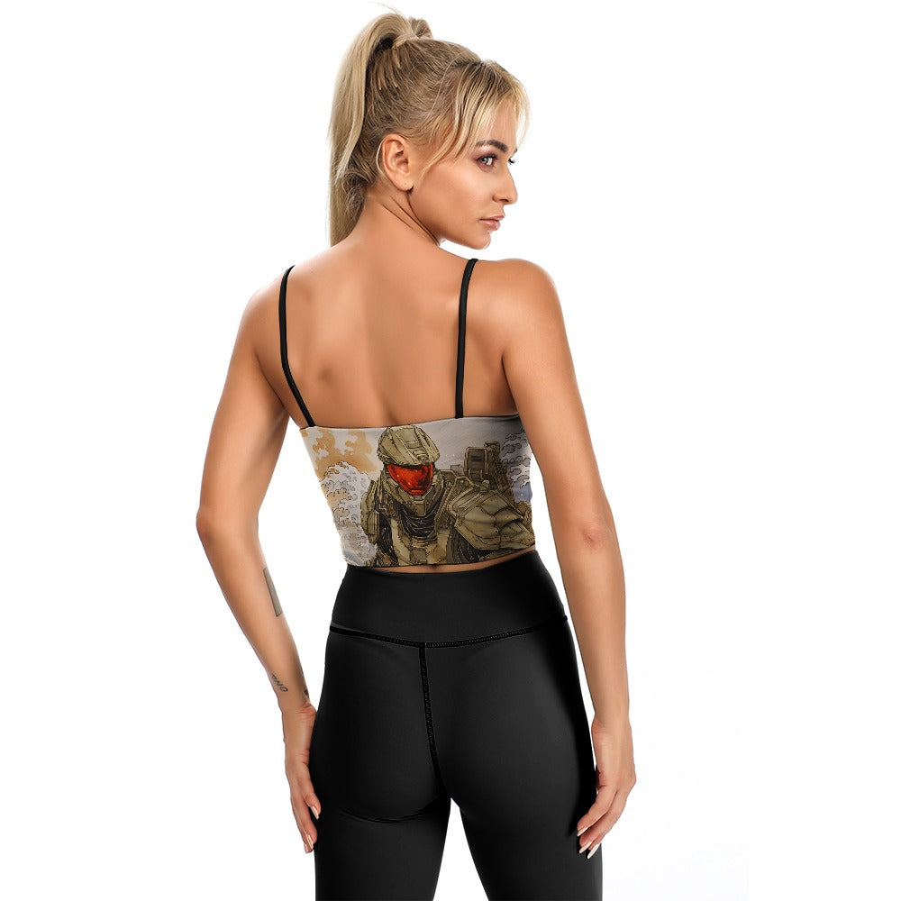 Master Chief x Big Kona Wave Women's Thin Vintage Comfort Camisole