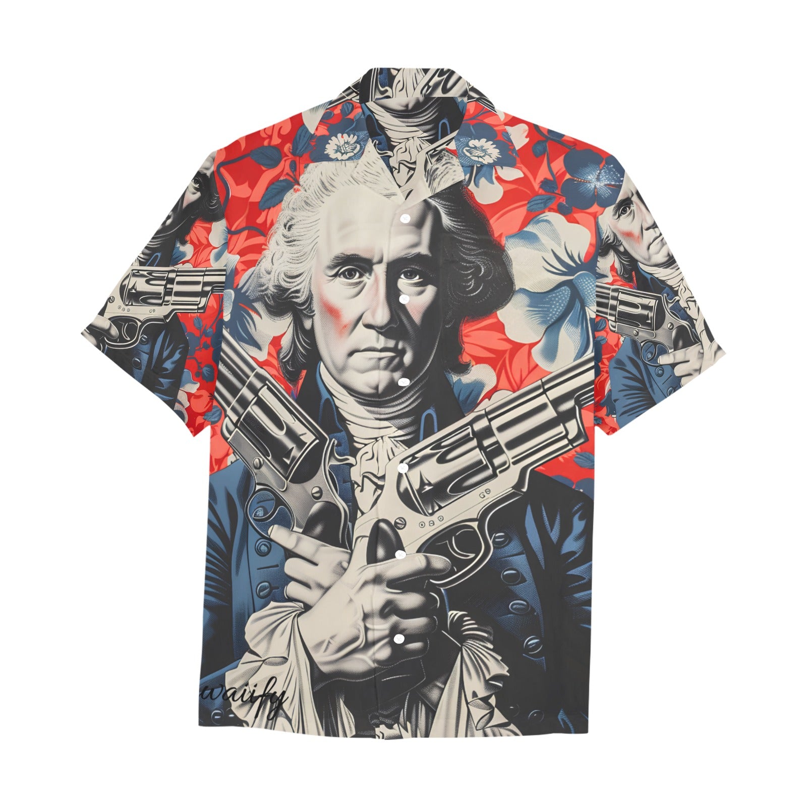 George Washington SLAY Men's Hawaiian Shirt