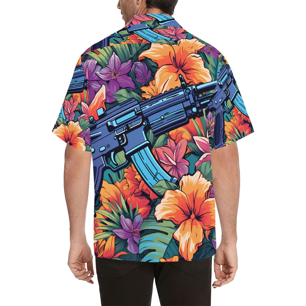 Men's M4 Military Tribute Hawaiian Shirt