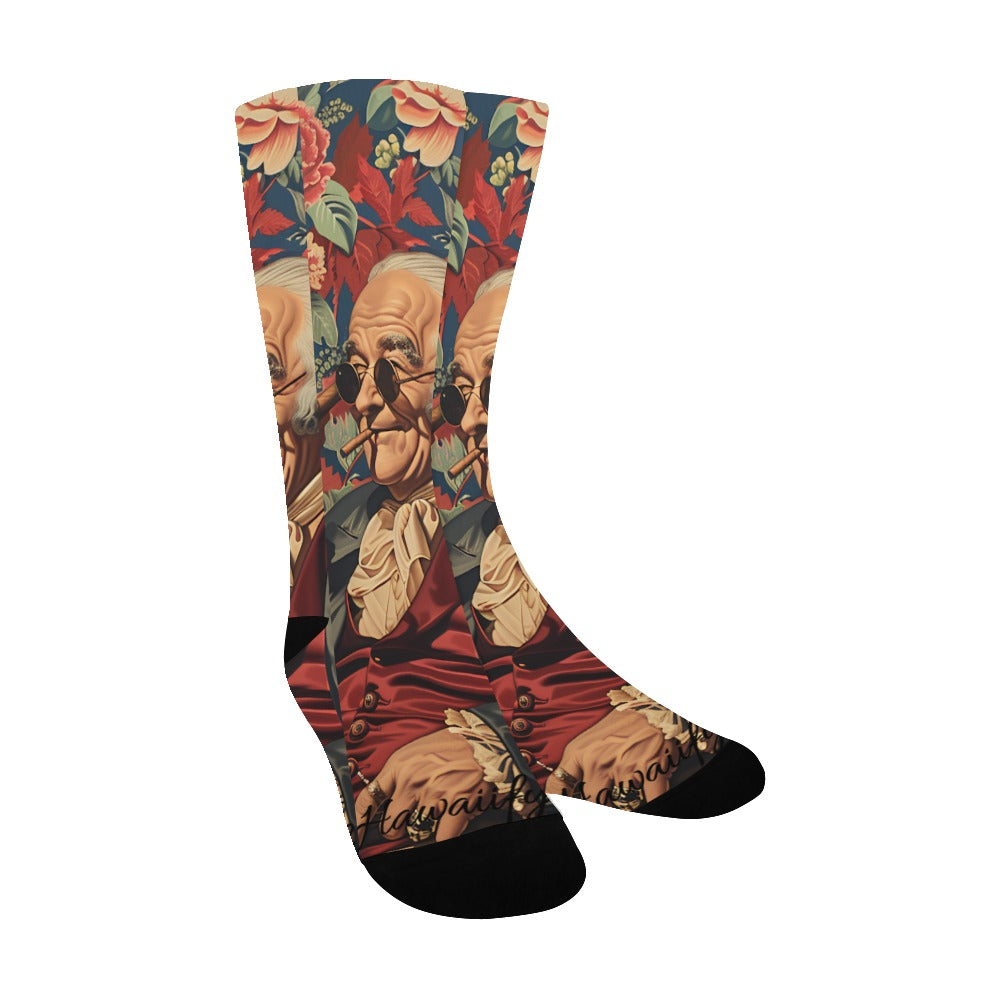 Benjamin Franklin Freedom Cigar Unisex Socks