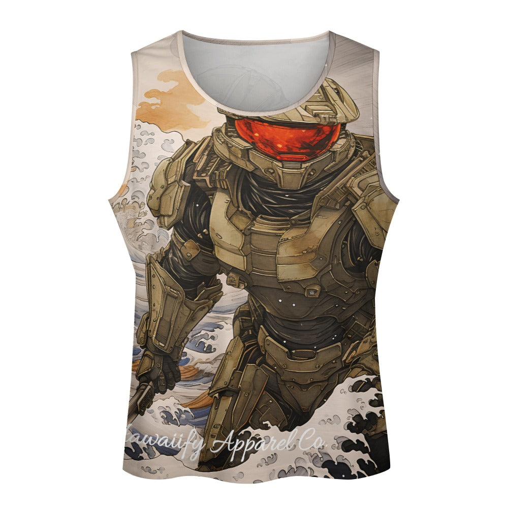 Master Chief Big Kona Wave Men's Tank Top