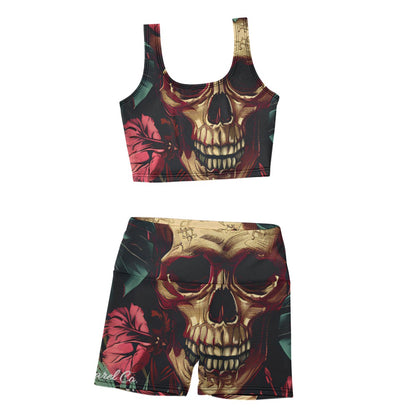 Dia de los Muertos Skully Thread Vest Set