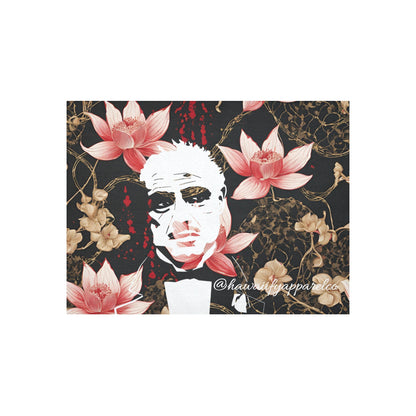 Godfather Bloodspatter Cotton Linen Tapestry 40"x 30"