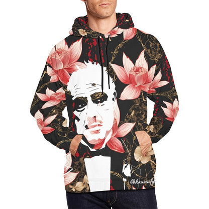 Godfather Bloodspatter Unisex All Over Print Hoodie