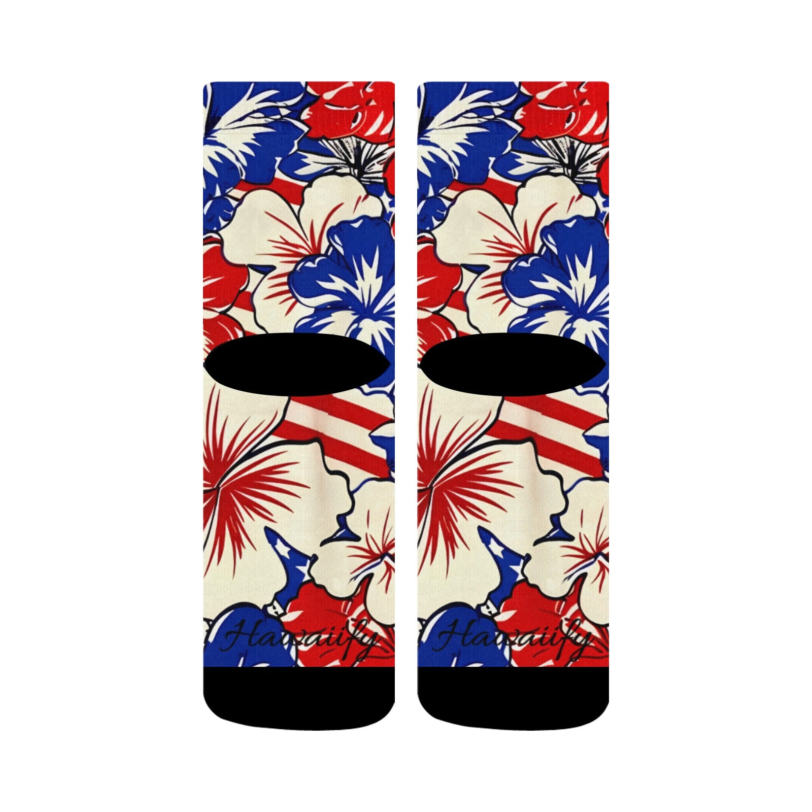 Classic Sublimated Crew Socks - July 4th, Parade Socks