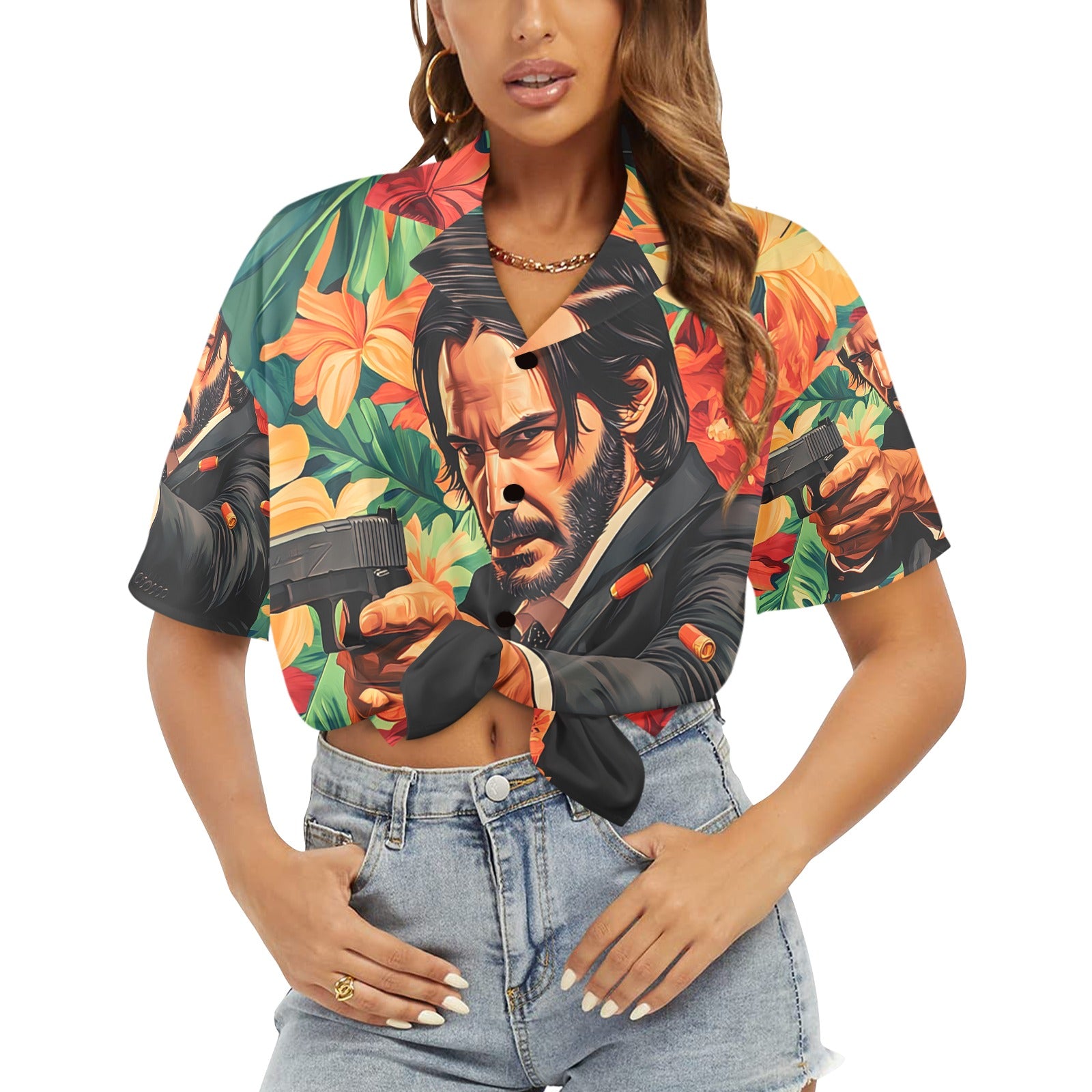 John Wick Women's Hawaiian Floral