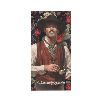 “I’m Your Huckleberry” – Doc Holliday Tombstone Beach Towel | Hawaiify Apparel Co.