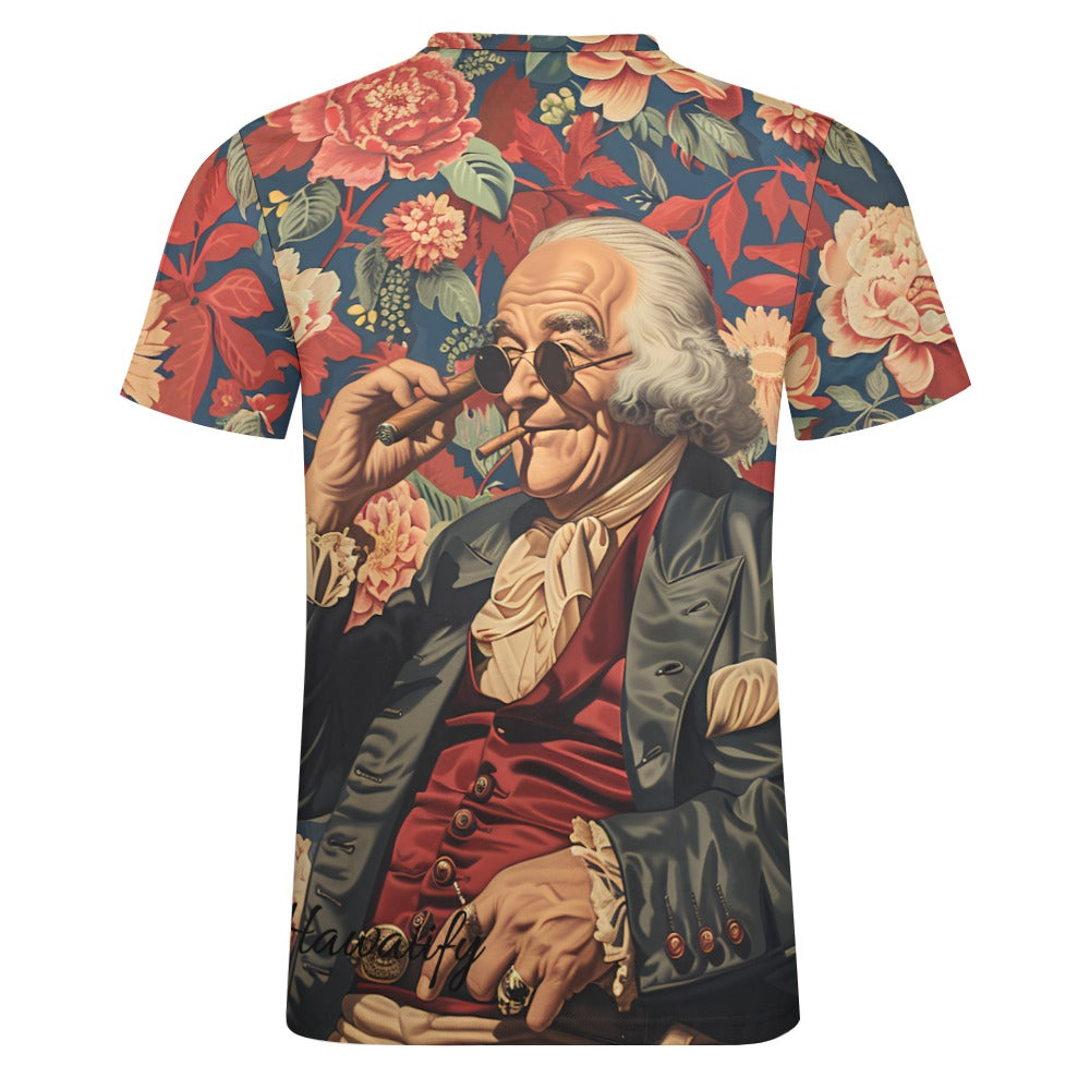 Benjamin Frankling Freedom Cigar Unisex T-shirt