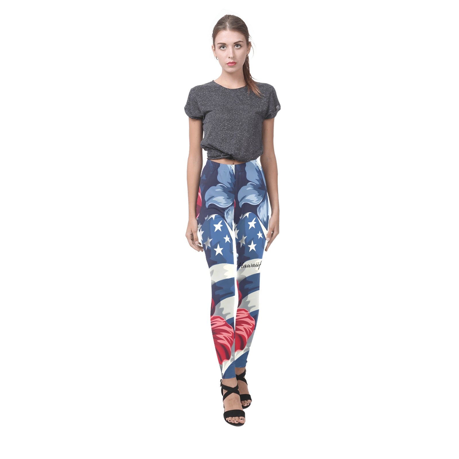 July 4th Parade Women's Leggings - Blue Edition