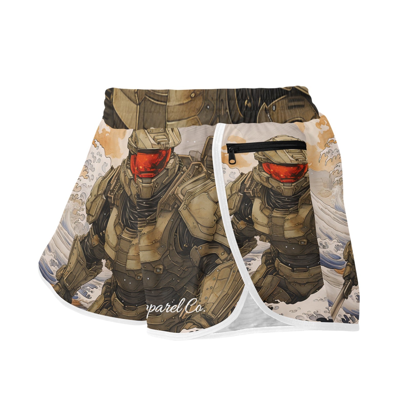 Master Chief Big Kona Wave Women's Sports Shorts