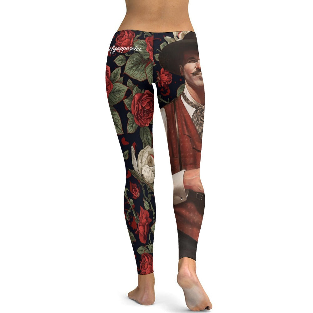 “I’m Your Huckleberry” – Doc Holliday Women’s Yoga Leggings | Hawaiify Apparel Co.