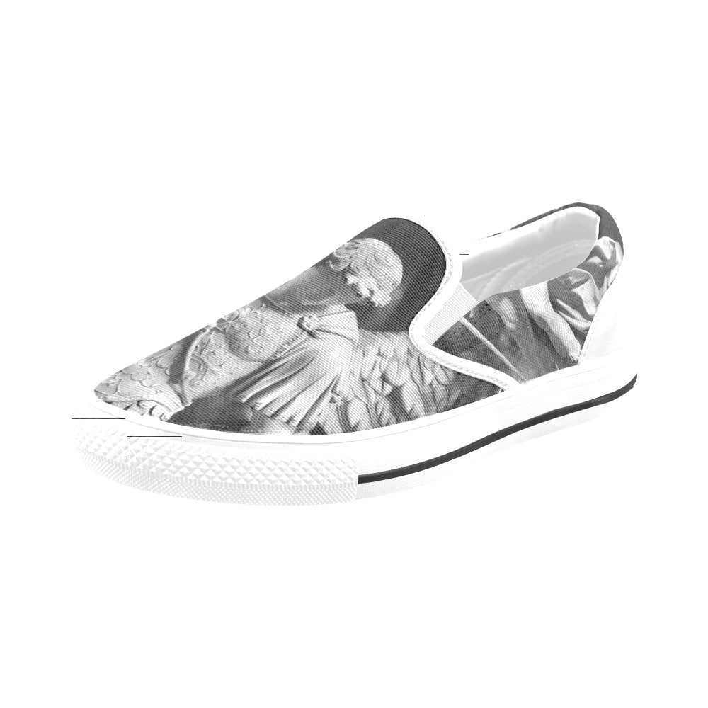 Archangel Michael Slip-on Canvas Women's Shoes