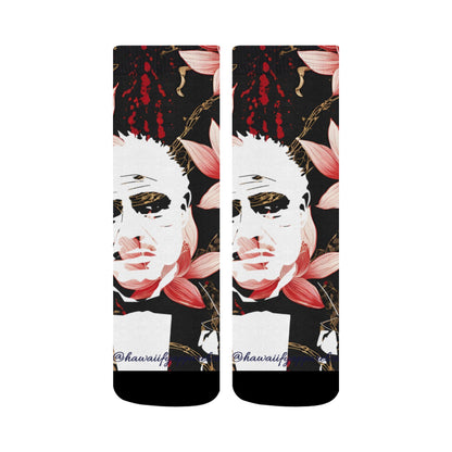 Godfather Bloodspatter Classic Sublimated Crew Socks