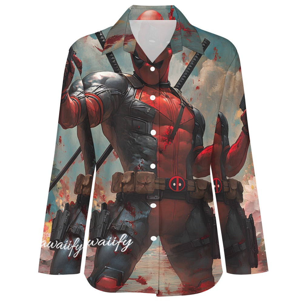 Deadpool & Dead Lotuses Irregular Hem