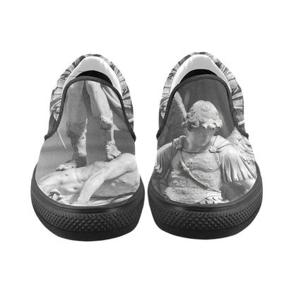 Archangel Michael Slip-on Canvas Men's Shoes