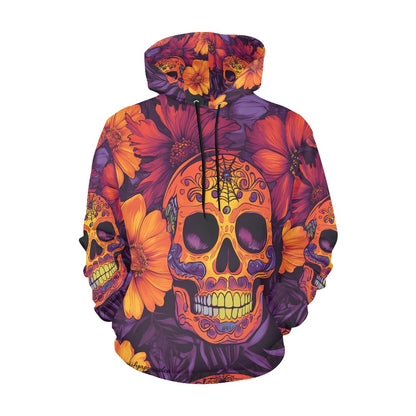 Dia de los Muertos Sunset Men's All-Over Print Hoodie